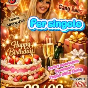 EVENTO compleanno LUANA ABSOLUTA per singolo